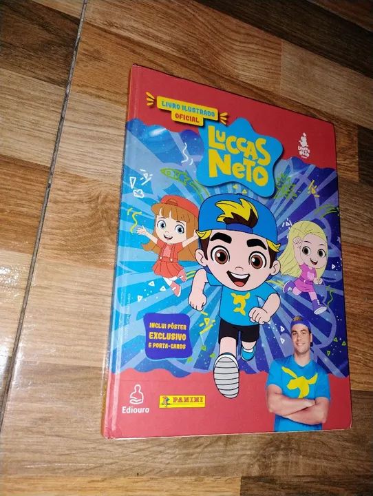 Livro Ilustrado Luccas Neto - Ediouro "" incompleto ''