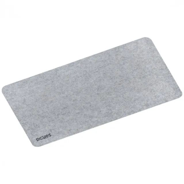 Mousepad Grande Pcyes Desk Mat Exclusive Pro Gray (Material Feltro) 900x420x3mm - WZetta - Foto 2