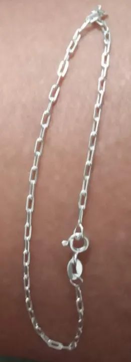 Pulseira Masculina De Prata 925 - Foto 2