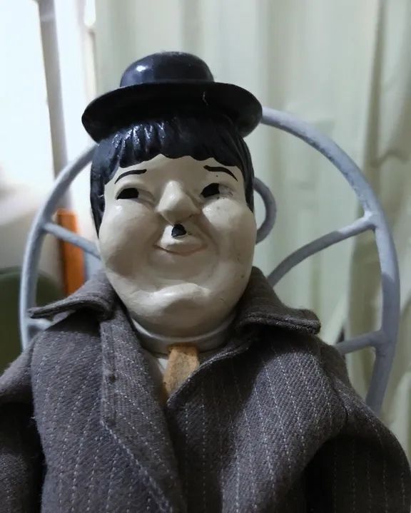 Bonecos o gordo e o magro antiguissimos