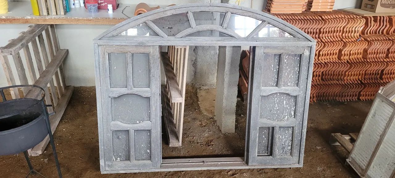 Janela Rústica Demolição 