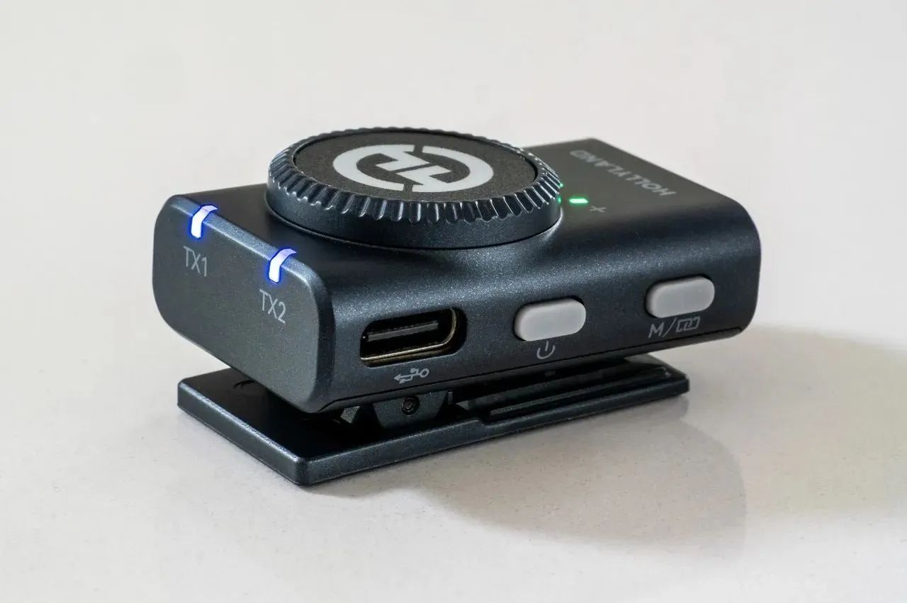 Microfone Hollyland Lark M2 Combo Lacrado - Microfones e