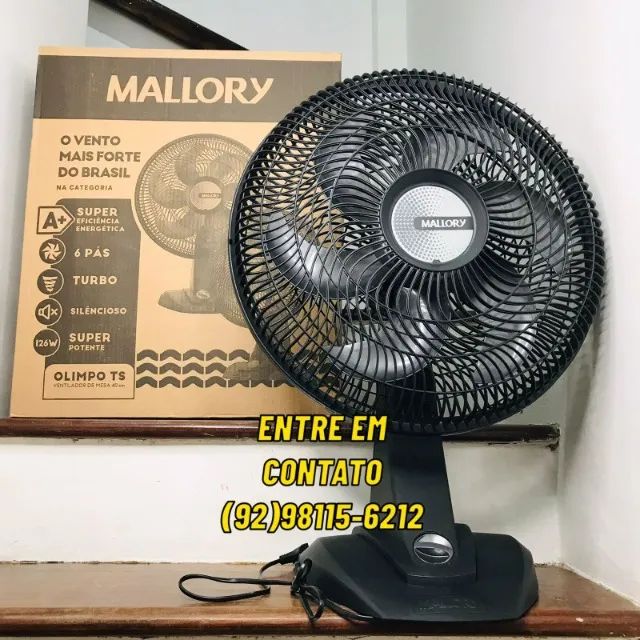 Ventilador Mallory 40Cm- Entregas 9h as 22h - Foto 3