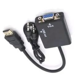 Cabo Conversor/Adaptador de HDMI para VGA, com saída para áudio. - Foto 3