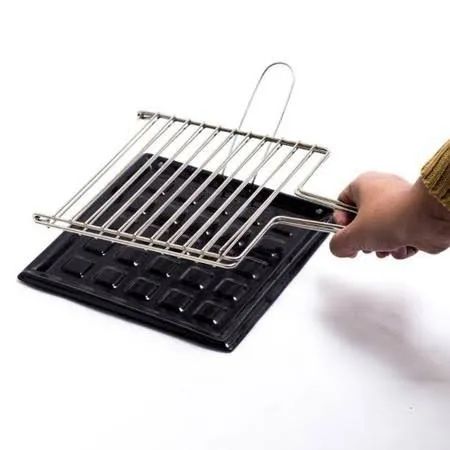 Chapa Grill Com Grelha Assa + Pratico Sem Oleo - Suzan - Foto 3