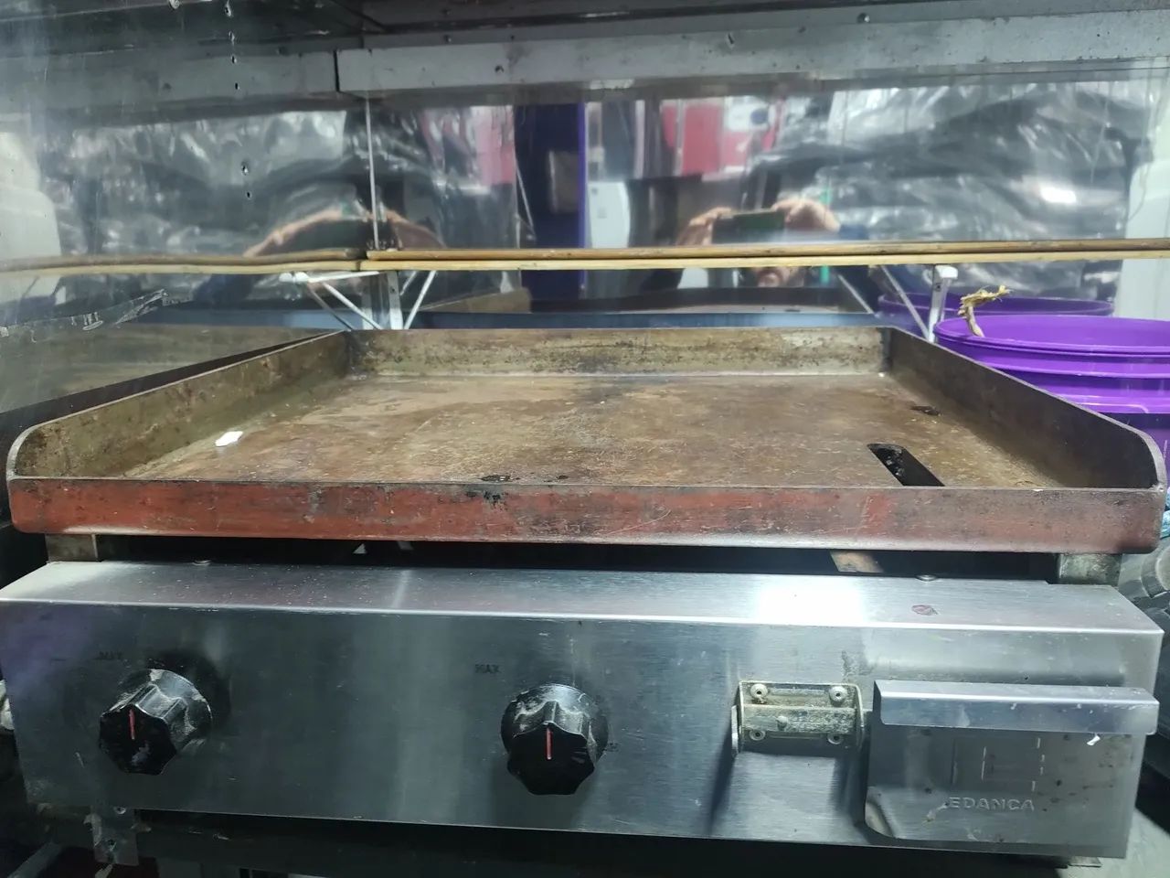 Chapa para lanches marca ' EDANCA ' . R$ 600,00 - Foto 3