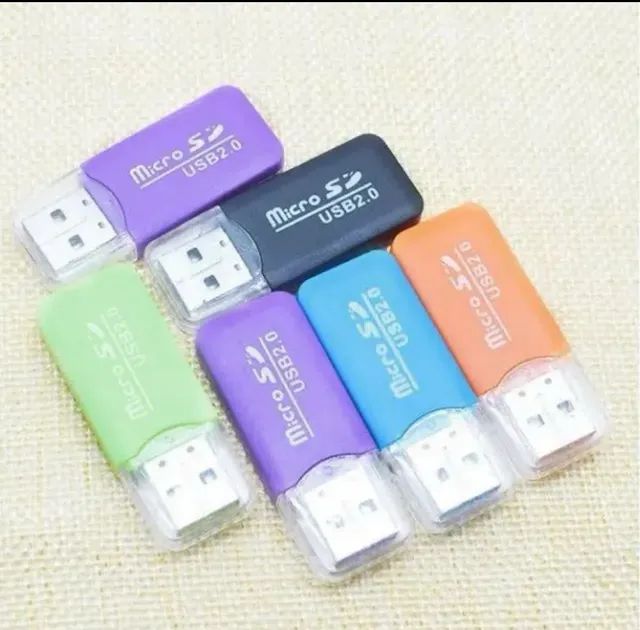 Adaptador Leitor De Cartão Micro SD USB 2.0 - Foto 3