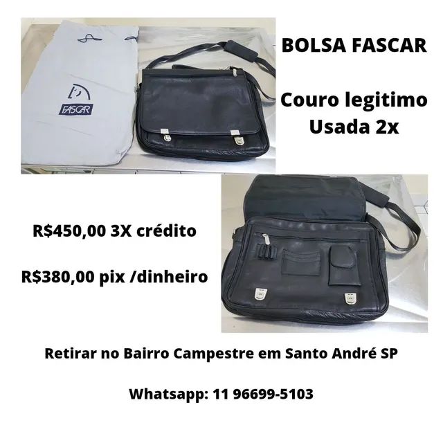 Mochila Masculina Em Couro - fascar