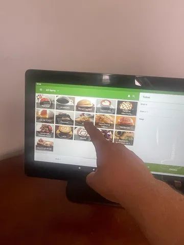 PDV tela Touch completo + impressora + leitor novo somos loja  - Foto 2