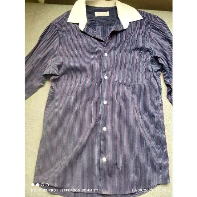 Camisa Social Domus Manga Longa Tamanho: 2(P)