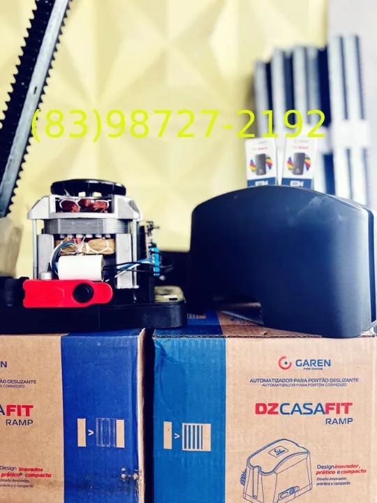 Motor para Portão Garen 300kg. Instalado com Garantia Novo - Foto 4