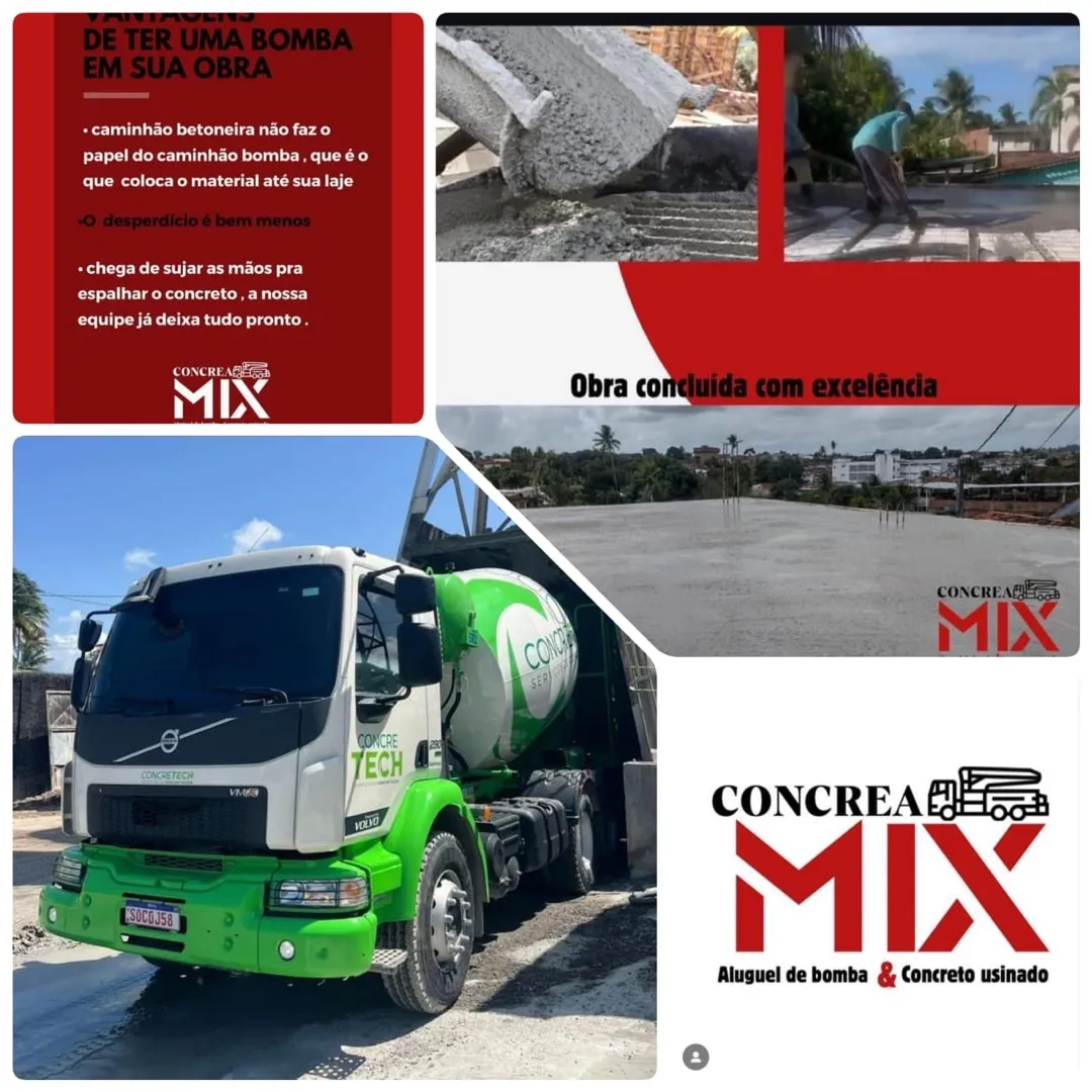 Concreto usinado