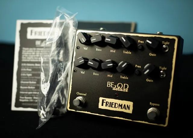 Pedal Friedman BE-OD Deluxe Overdrive (N Boss MXR Dunlop Cry Baby
