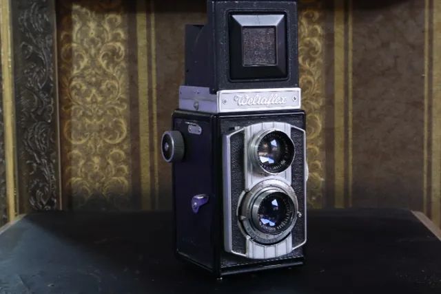 Câmera analógica TLR Weltaflex funcionando - Foto 5