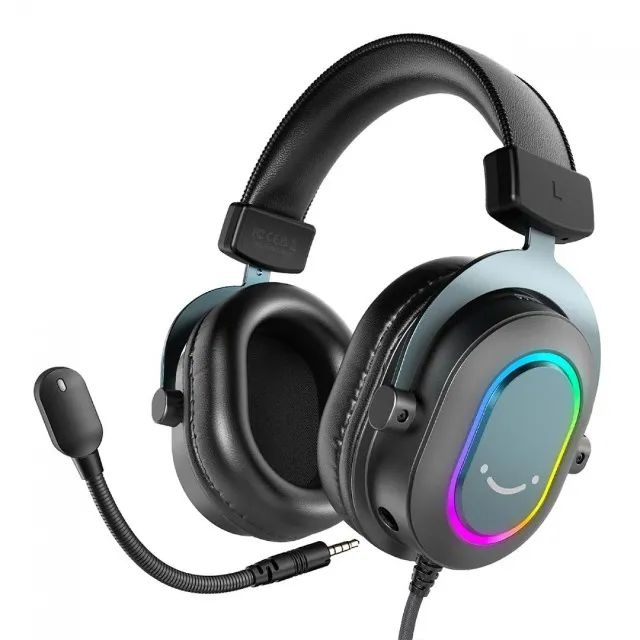 Fone Headset Fifine Ampligame H6 RGB 7.1 Surround Gamer iluminação Chroma RGB - Foto 5
