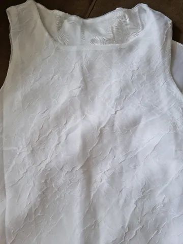 Vestido sem uso cetim.  P  veste m - Foto 4