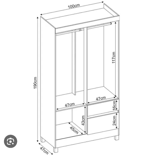 Guarda roupa infantil lotus - Foto 2