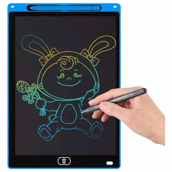 Tablet Tela Lousa Magica Rgb De 12" Infantil 04127 Azul 001439
