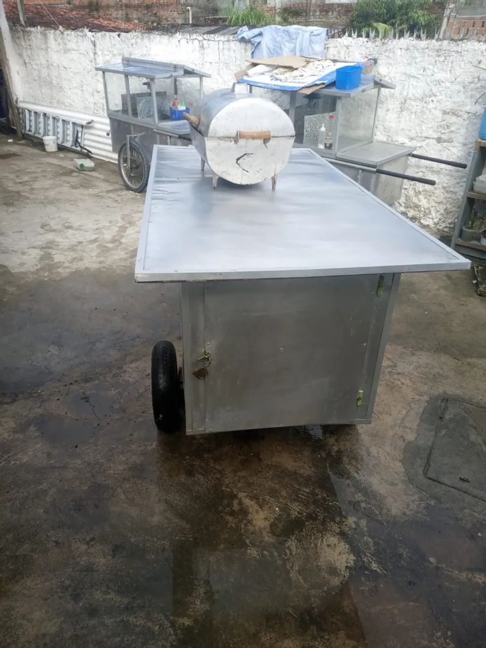 Carroça para churrasco 