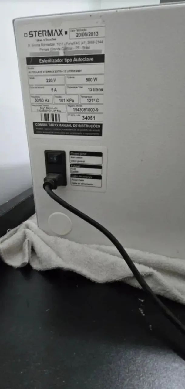 Autoclave Stermax 12 litros - perfeito estado - Foto 6