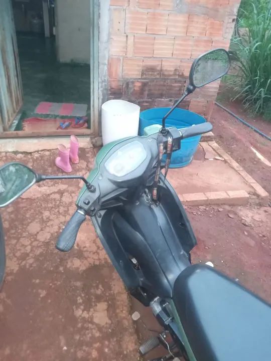 Motocicleta Yamaha Crypto 115 Verde - Foto 3