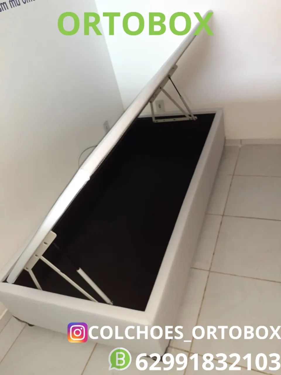 Cama Box Baú solteirão 108 por 198 - Foto 2