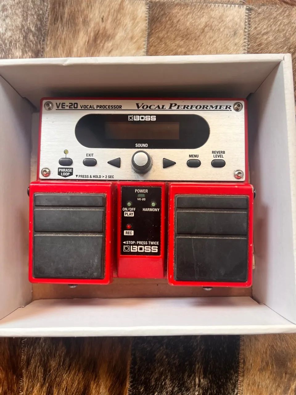 Boss VE-20 Twin Pedal Vocal Processor64292073256961121