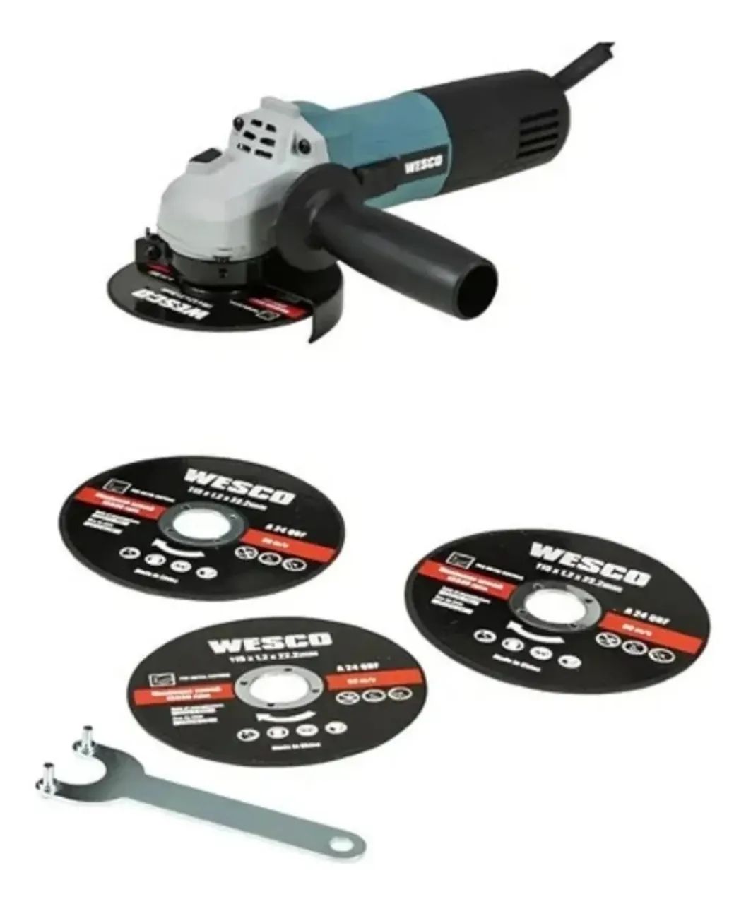 Esmerilhadeira Angular Wesco 115mm WS4751.3