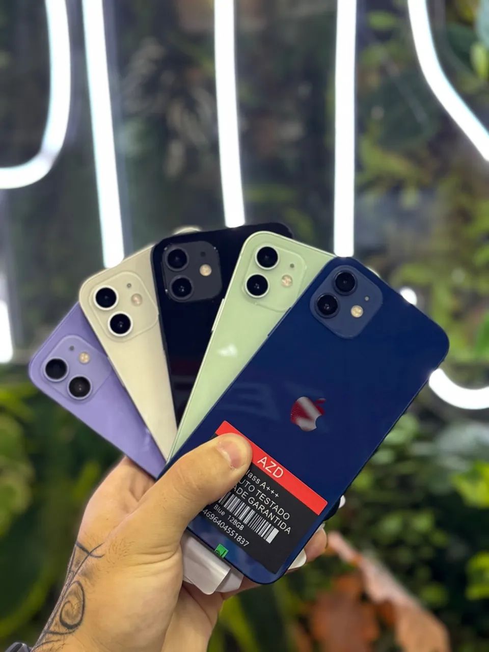 iPhone 12 128gb todas as cores disponíveis!!