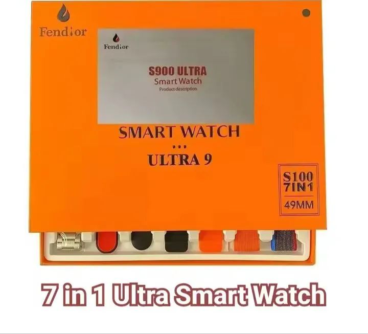 Relógio Smartwatch 7 em 1 ULTRA 9 - 49mm - 