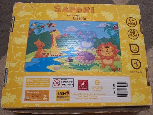 Quebra cabeça gigante - Safari - Foto 2