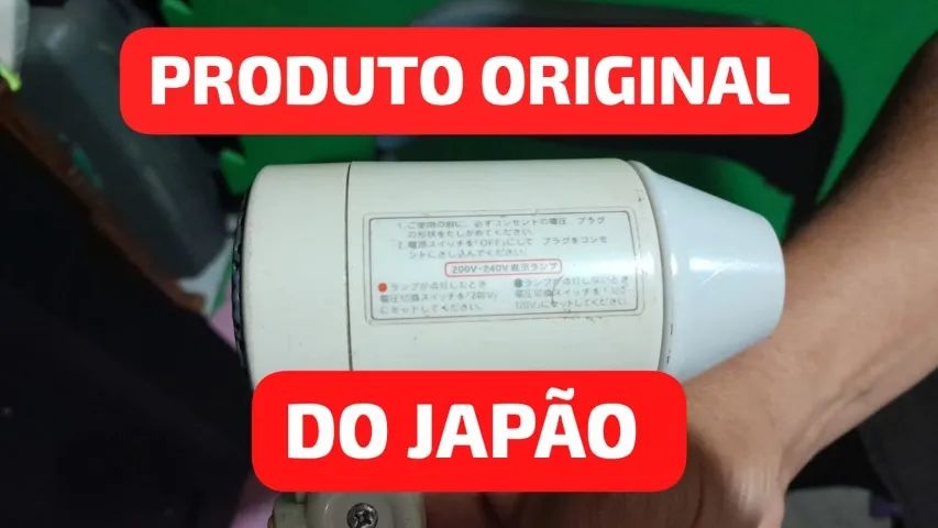 Secador De Cabelo Original Do Japão Sanyo - Tourist Hair Dryer - Foto 2