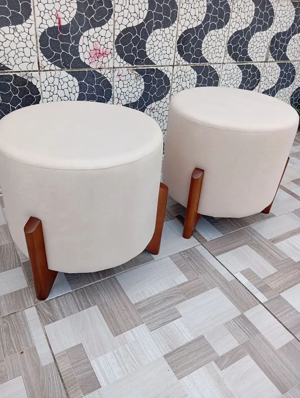 Par de Puffs novos! - Foto 2