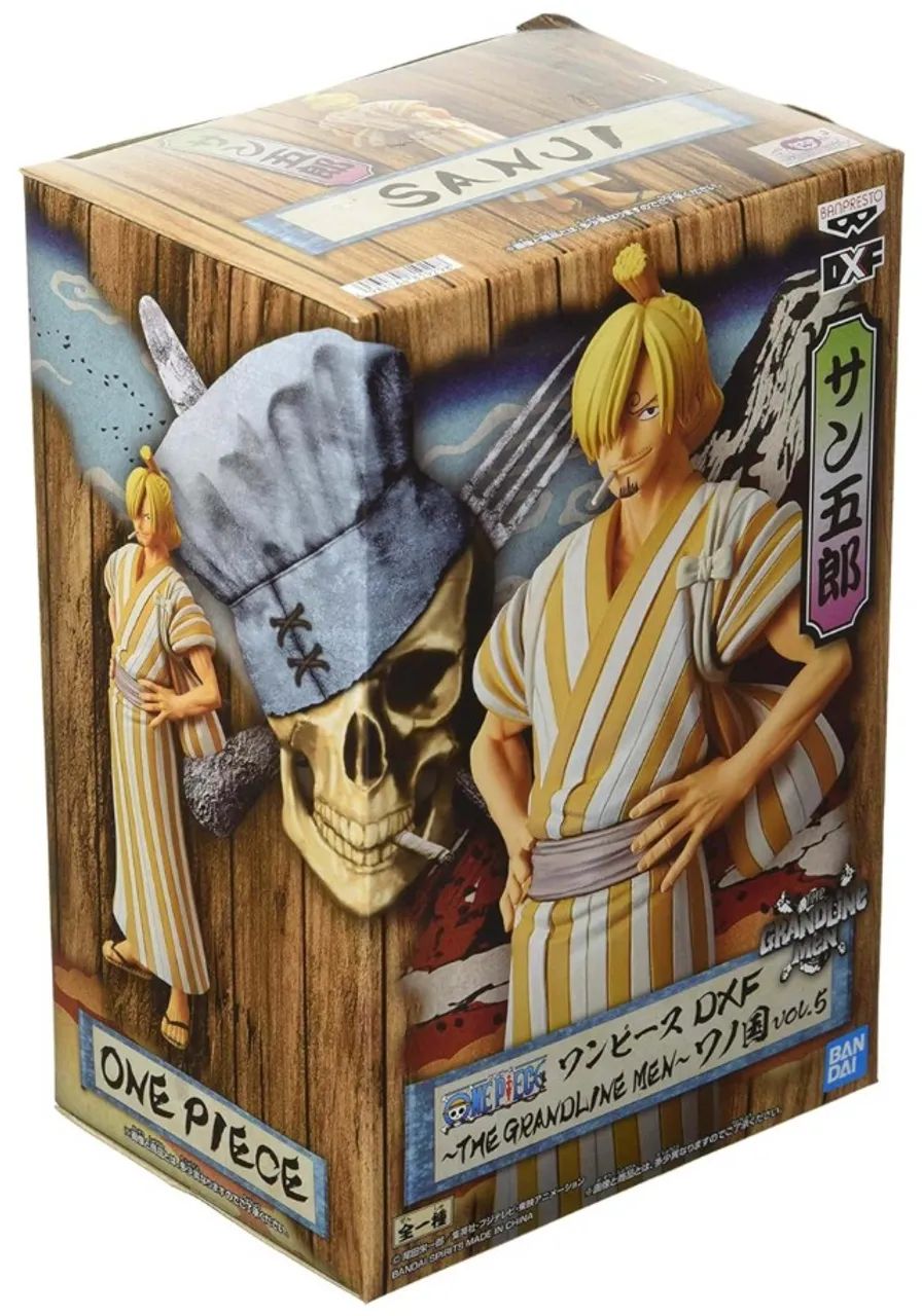 Action Figure Sanji Vol. 5 - Bandai Banpresto - The Grandline Men Novo Original