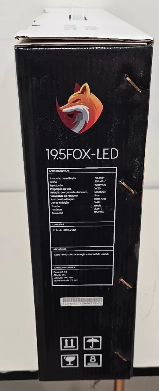 Monitor FOX RACER 19.5 Pol - HD, HDMI, LED - Foto 4