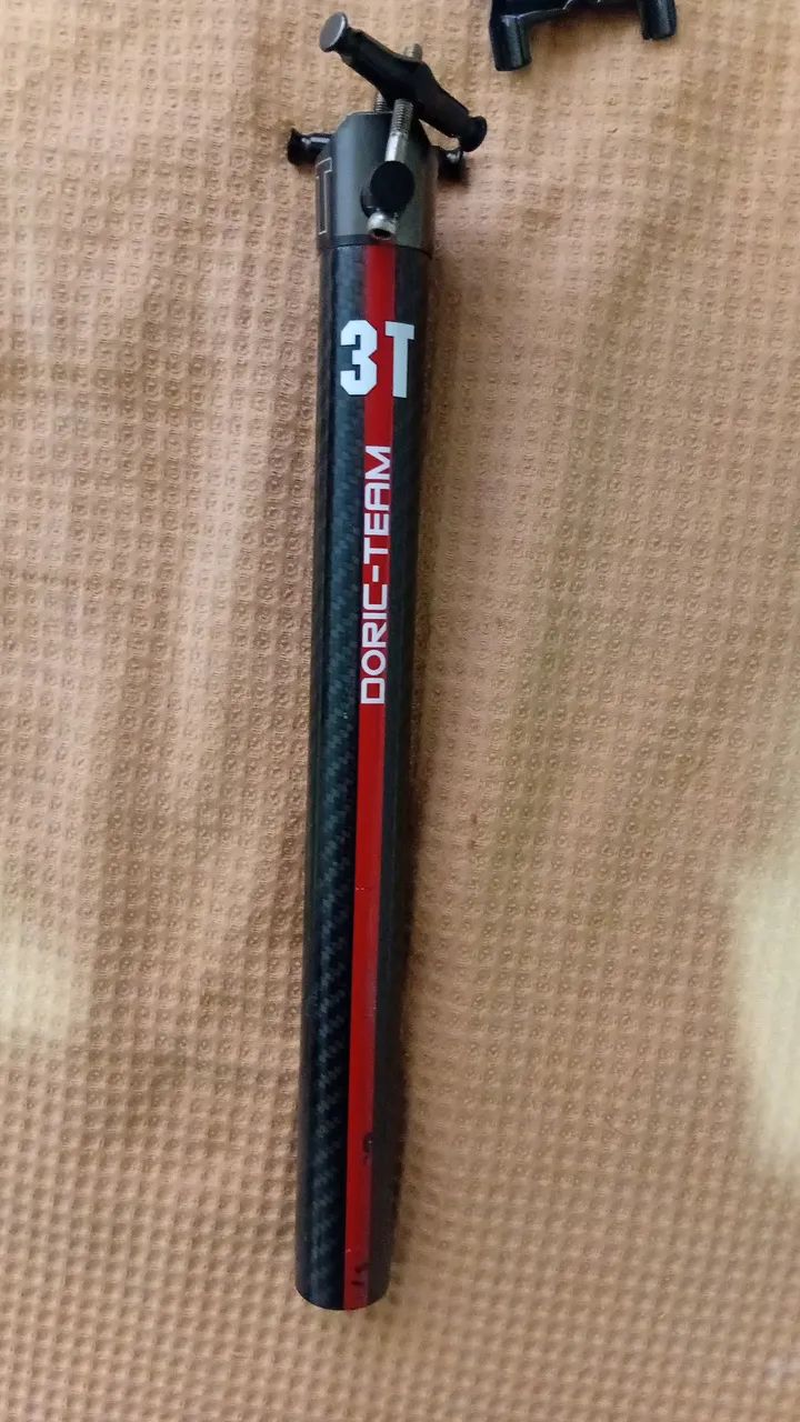 Canote carbono 3T Doric Team / 30.9 - Foto 3