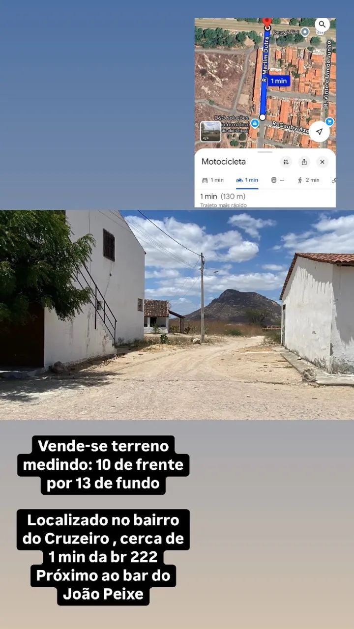 Terreno em Irauçuba 