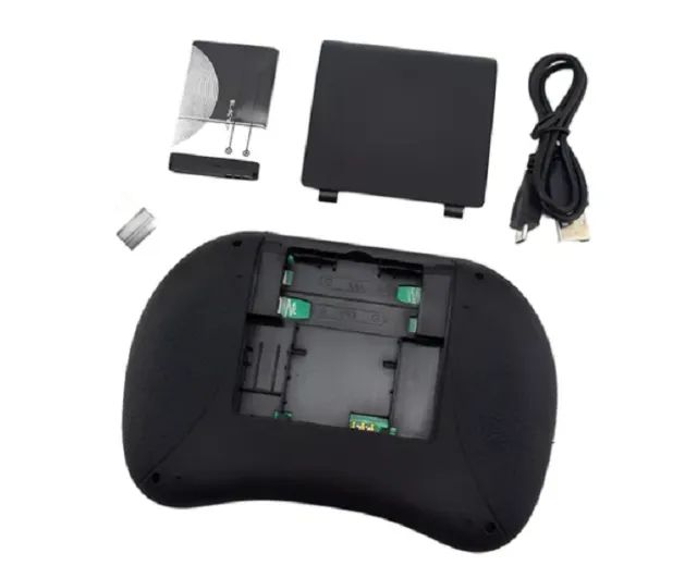 Mini Teclado Keyboard Sem Fio Wireless Iluminado Luz Led - Foto 3