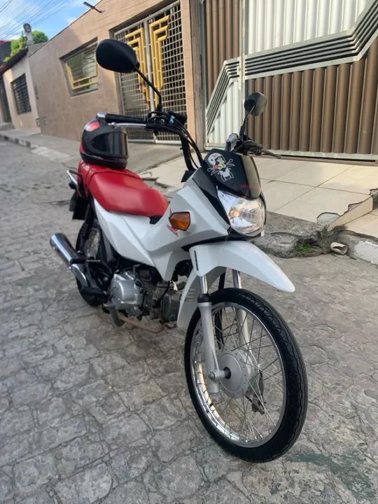 Moto Honda pop110i Branca
