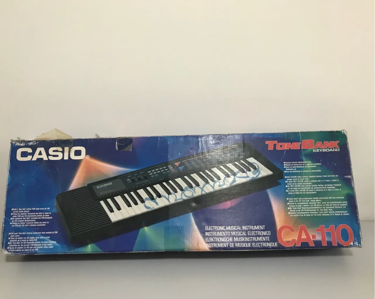 Teclado Casio Tone Bank CA-110