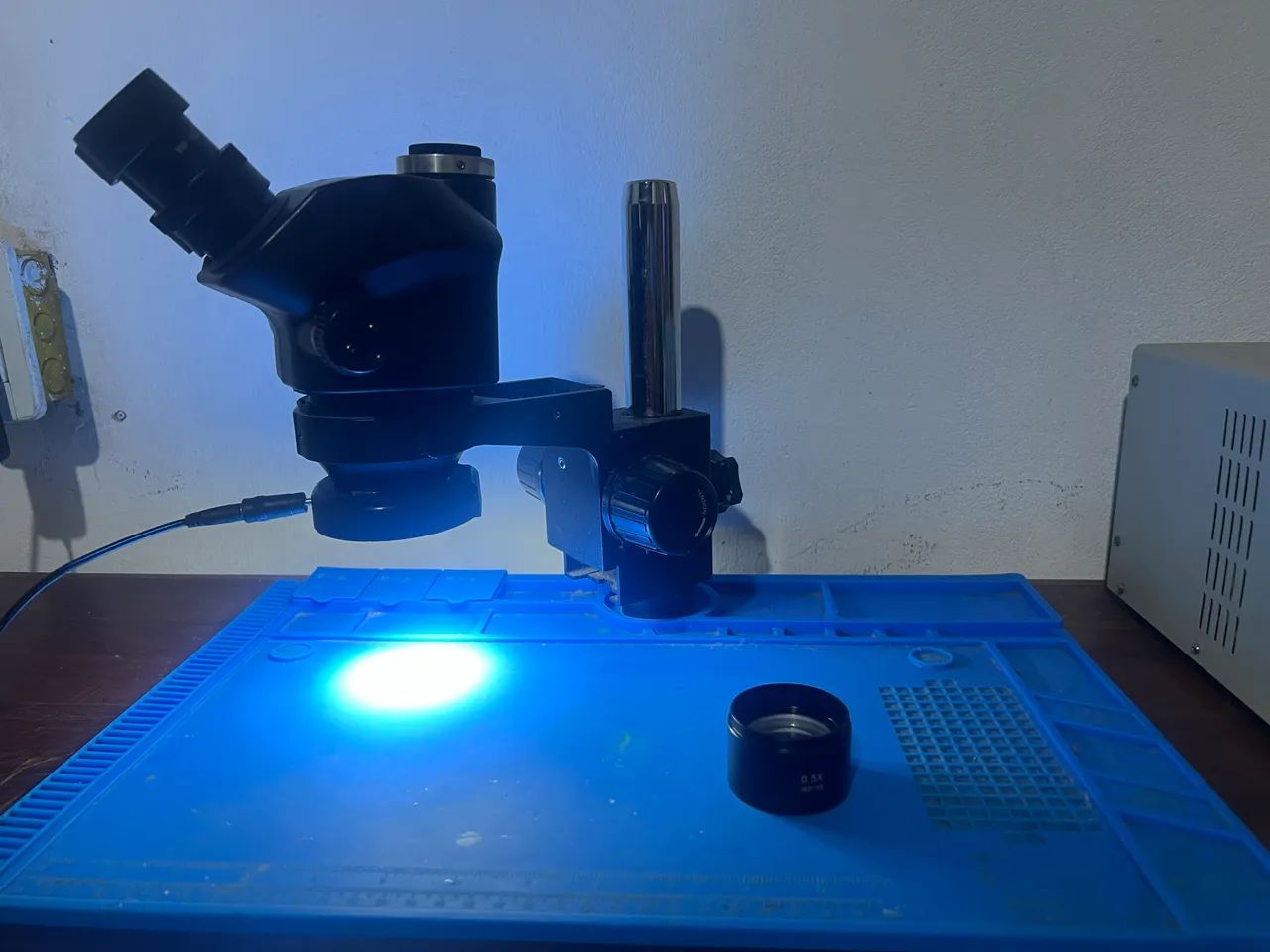 Microscópio Trinocular completo  - Foto 2