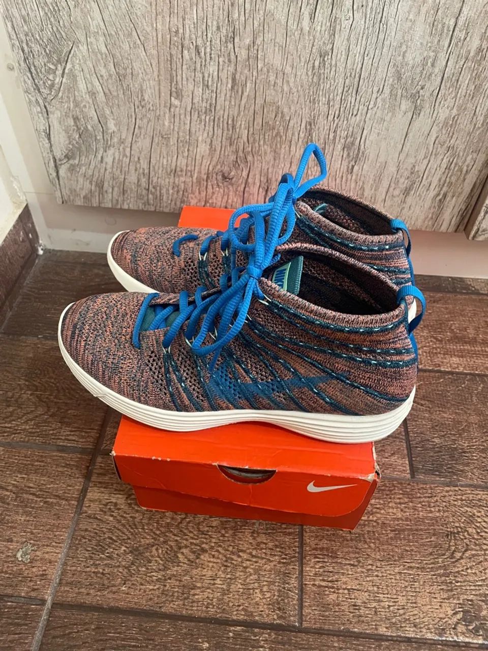 Tênis Nike Flyknit Chukka - Foto 4