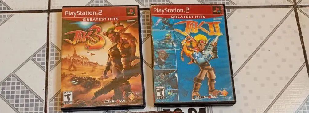 Jack 3 e Jack 2 Playstation 2 originais.