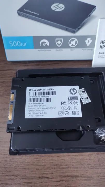 SSD HP S700 Series - 500GB (Aceito Cartão) - Foto 4