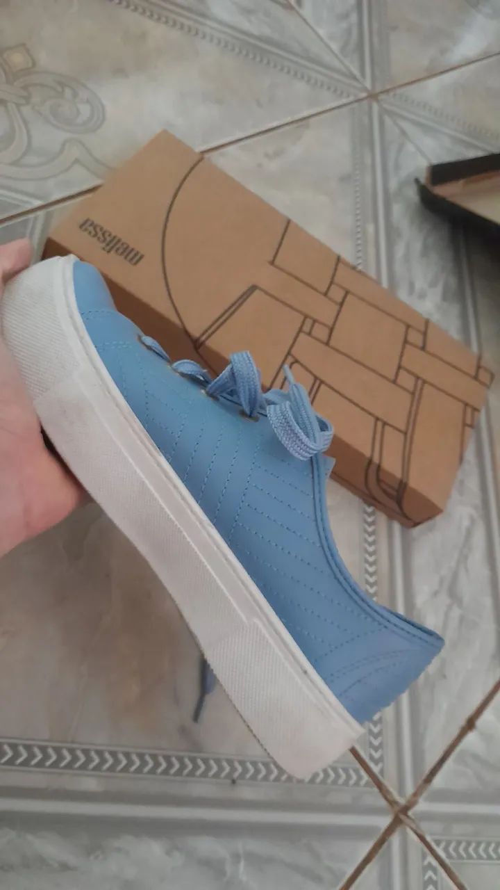 Tênis Moleca Azul