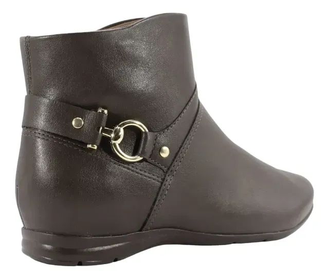 Bota Comfortflex MARROM CLARO - Foto 3