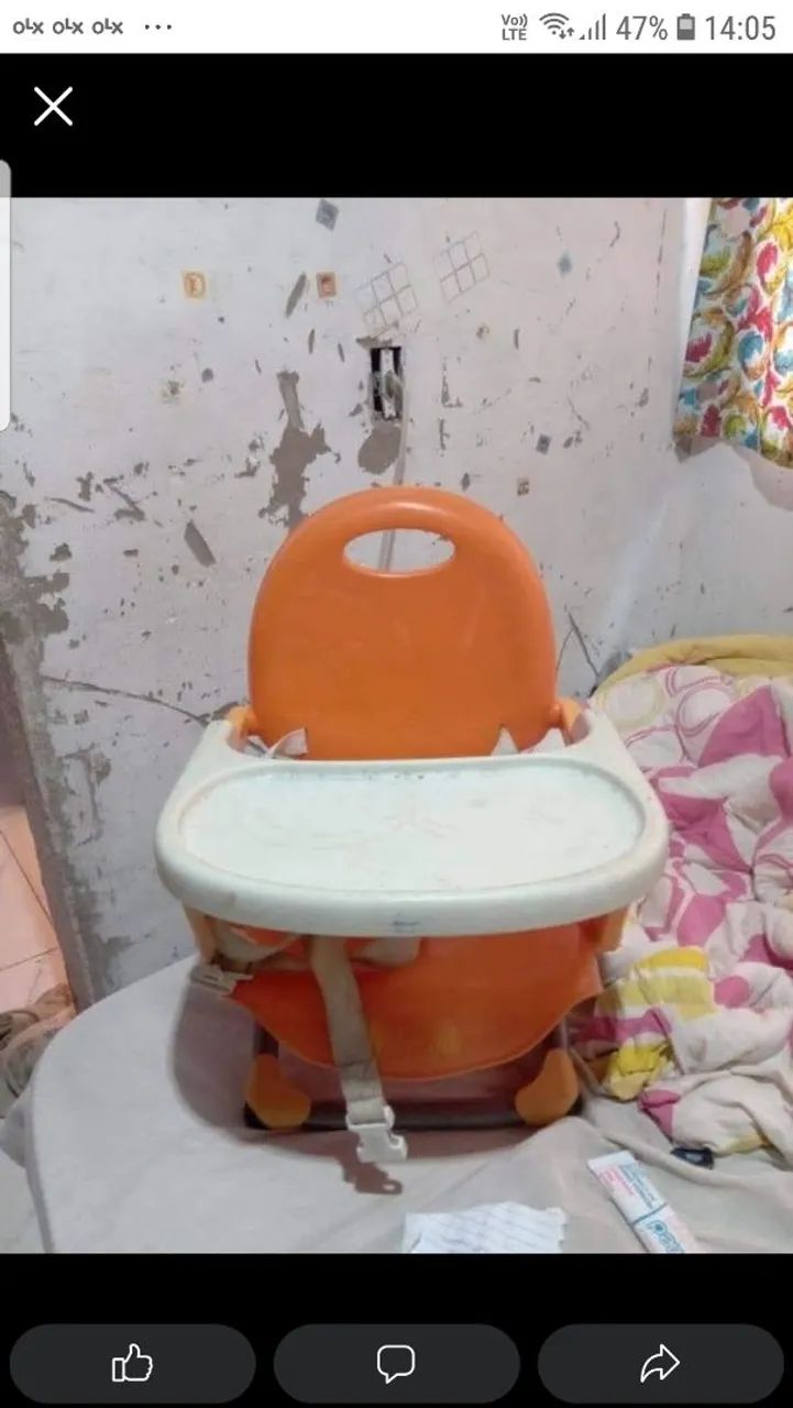 Cadeira de alimentação pra bebe