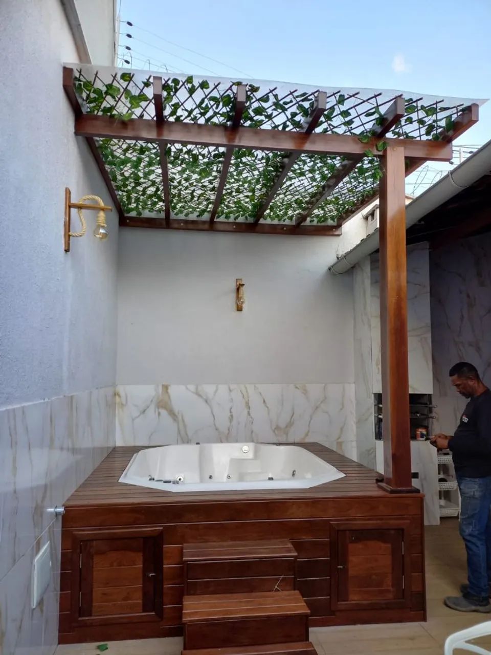 Fabricamos, pergolado e playglouds 