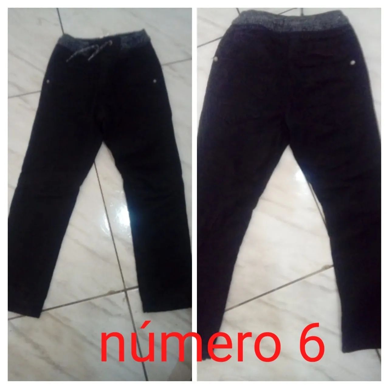 Calça Jeans Infantil - Número 6 e 8 - Foto 5