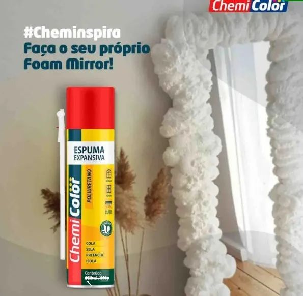 Espuma Expansiva de PU 300ml Chemicolor  - Foto 4